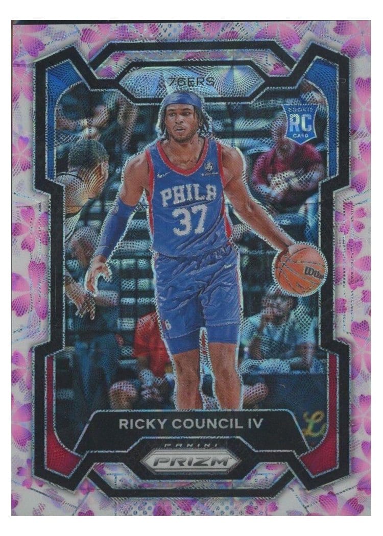 2023-24 Panini Prizm Base Set Ricky Council IV #294 card