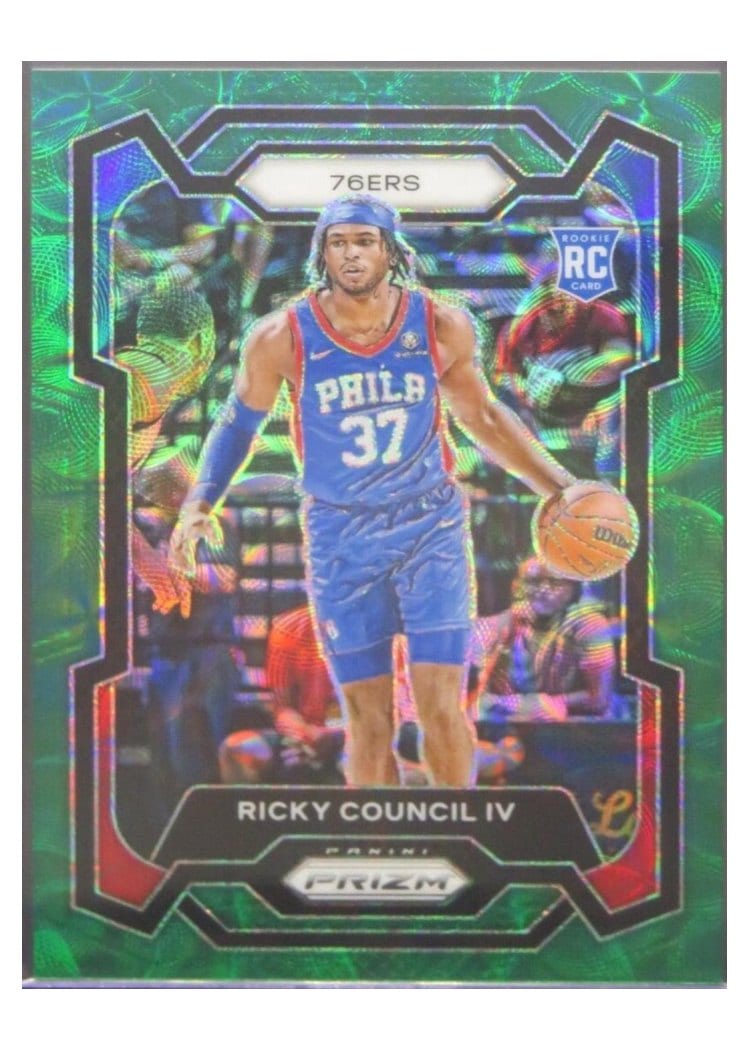 2023-24 Panini Prizm Base Set Ricky Council IV #294 card