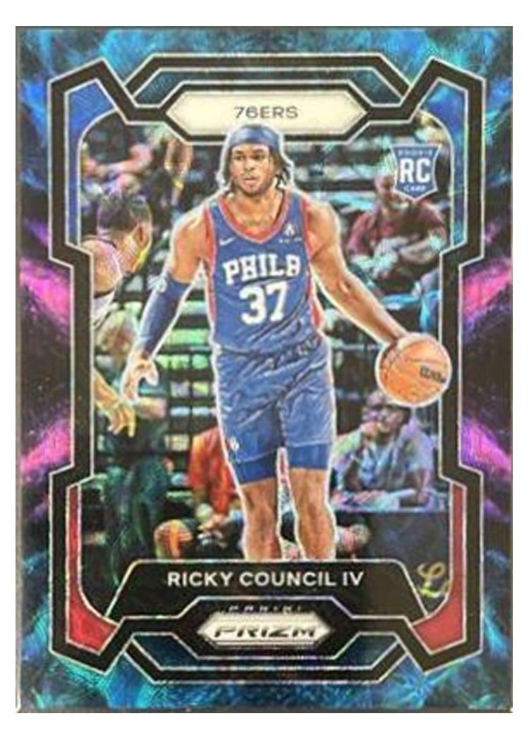 2023-24 Panini Prizm Base Set Ricky Council IV #294 card