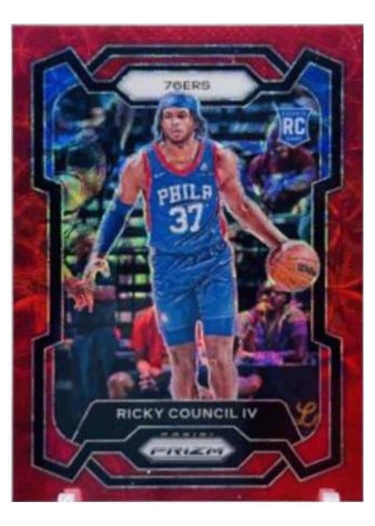 2023-24 Panini Prizm Base Set Ricky Council IV #294 card