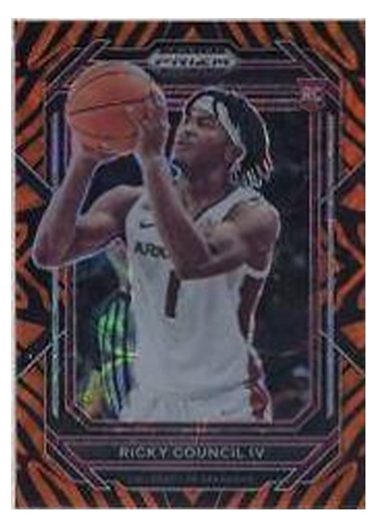 2023-24 Panini Prizm Base Set Ricky Council IV #294 card