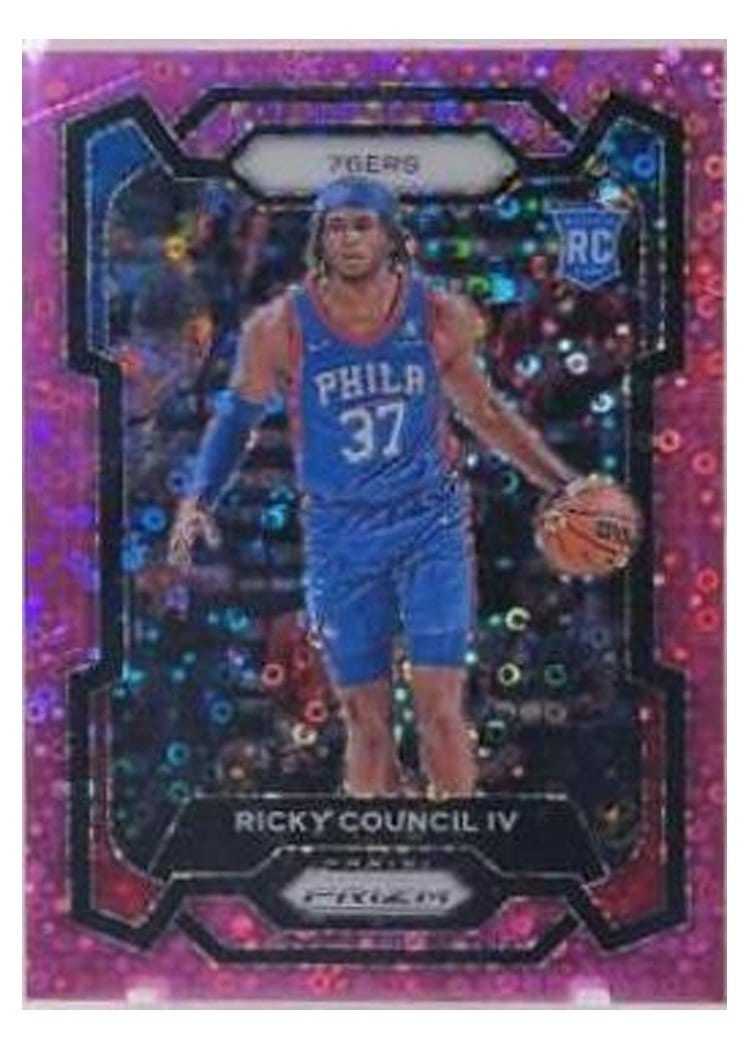 2023-24 Panini Prizm Base Set Ricky Council IV #294 card