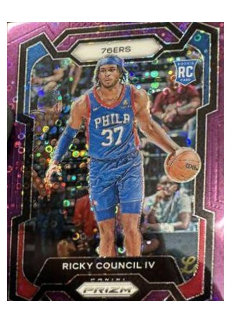 2023-24 Panini Prizm Base Set Ricky Council IV #294 card