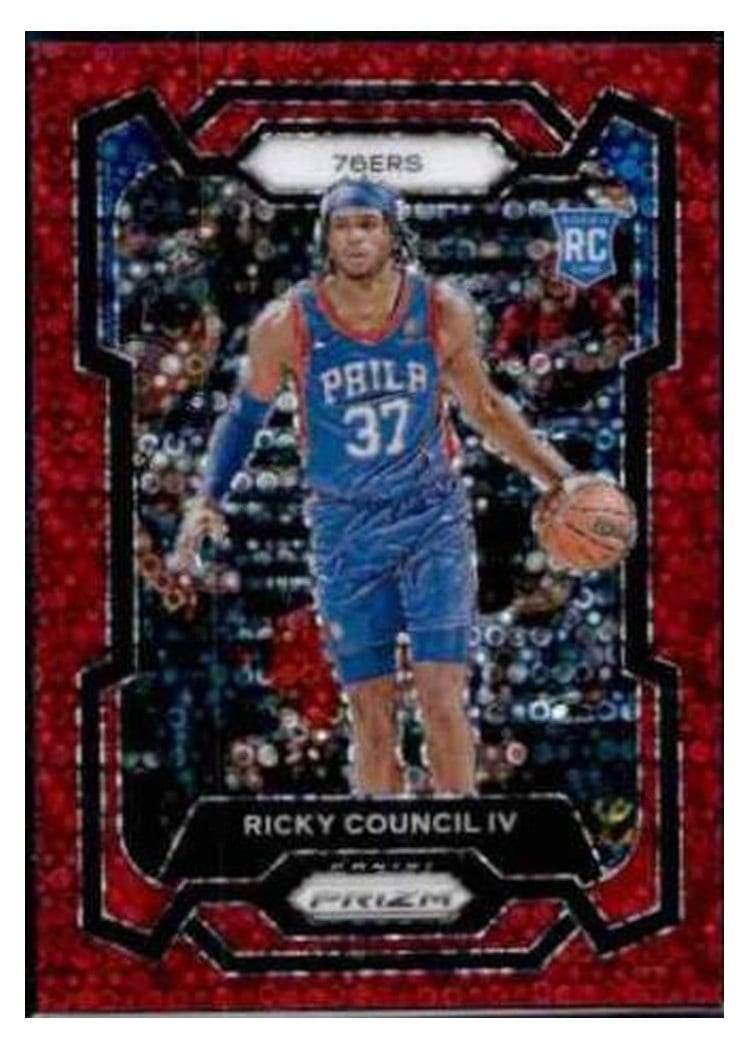 2023-24 Panini Prizm Base Set Ricky Council IV #294 card
