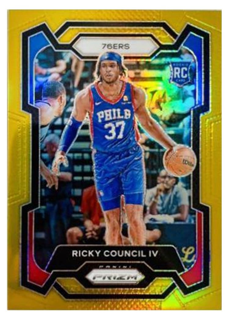 2023-24 Panini Prizm Base Set Ricky Council IV #294 card