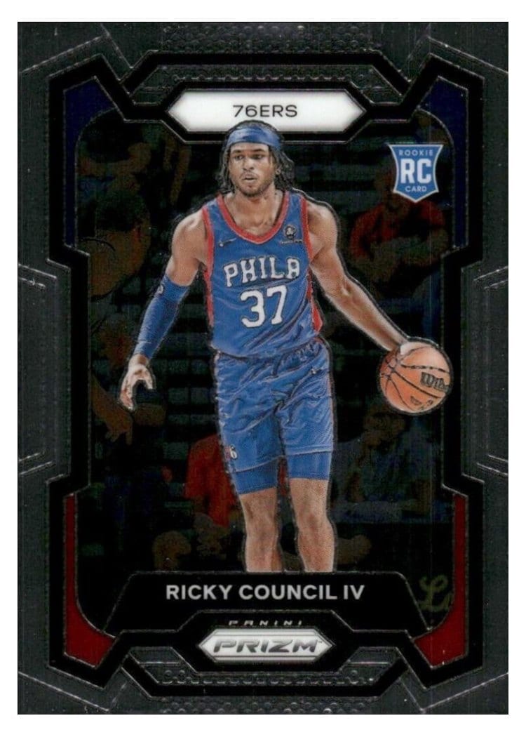 2023-24 Panini Prizm Base Set Ricky Council IV #294 card
