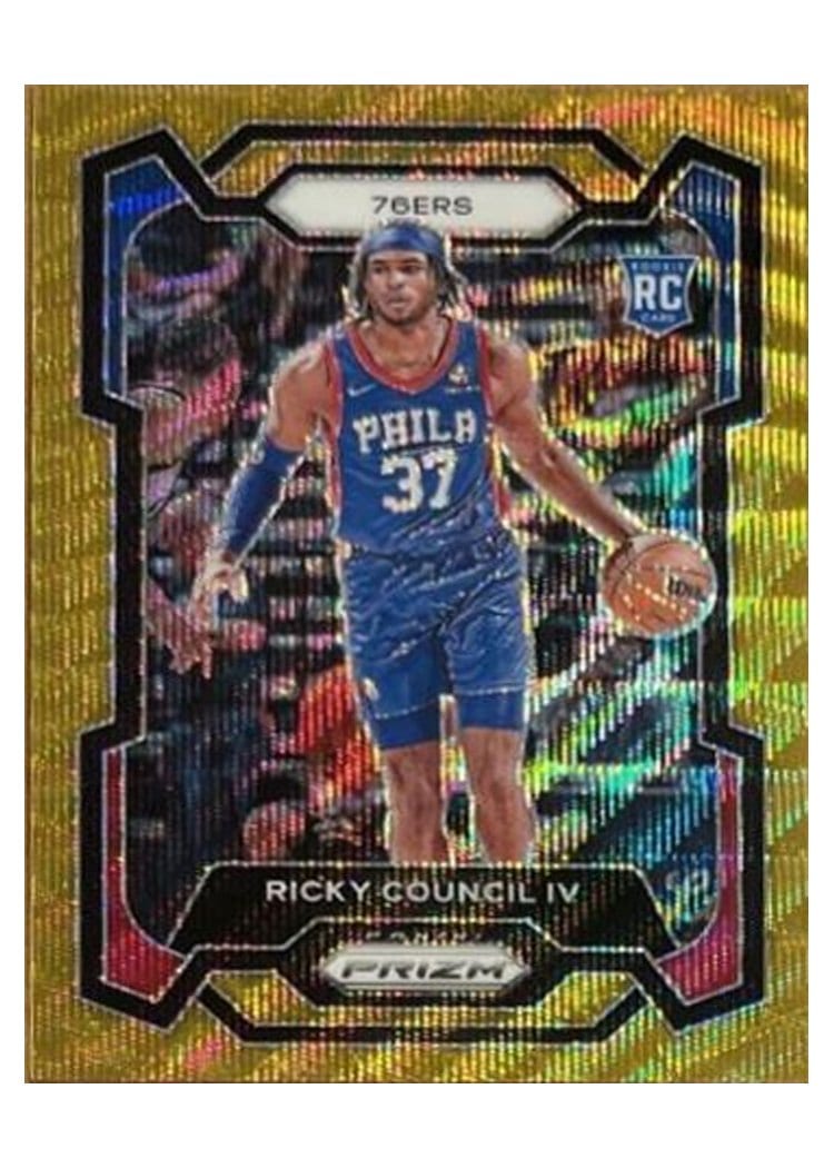 2023-24 Panini Prizm Base Set Ricky Council IV #294 card