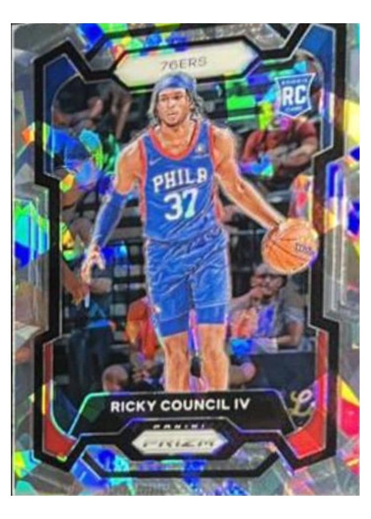 2023-24 Panini Prizm Base Set Ricky Council IV #294 card