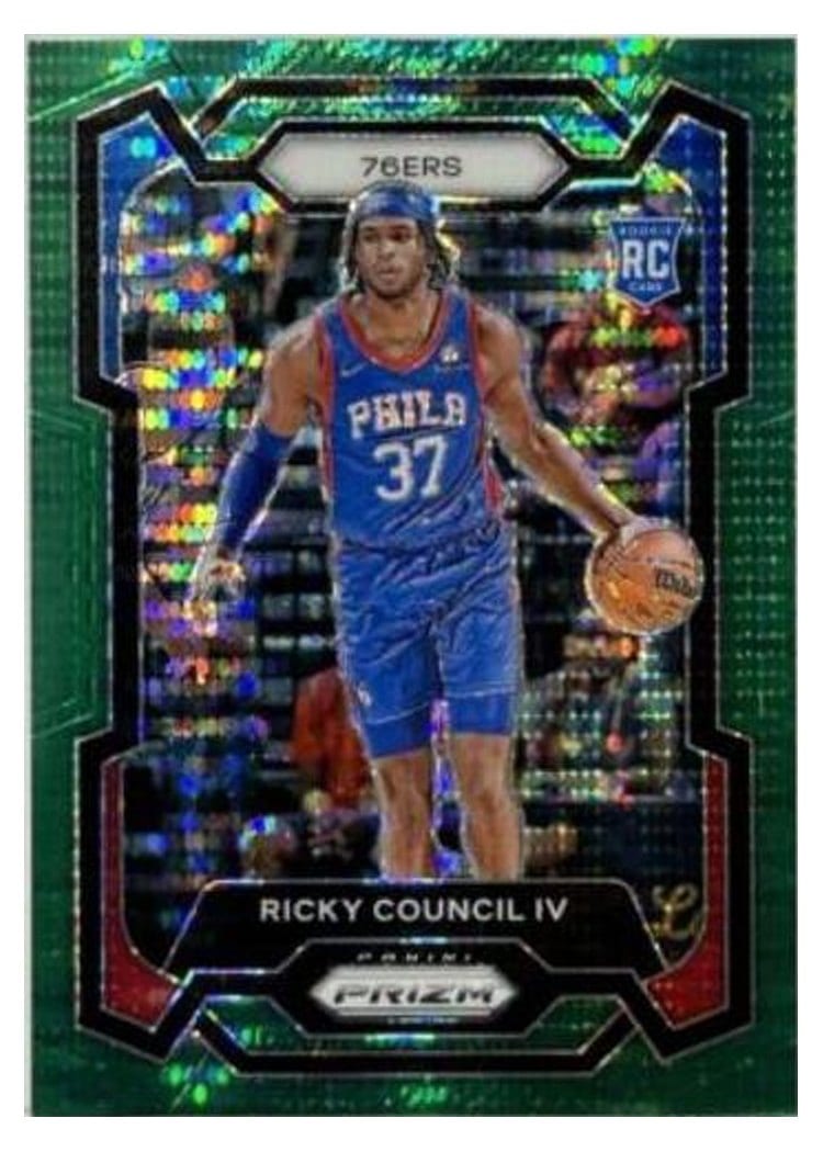 2023-24 Panini Prizm Base Set Ricky Council IV #294 card