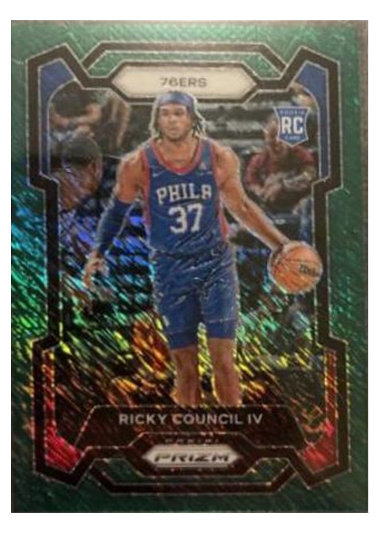 2023-24 Panini Prizm Base Set Ricky Council IV #294 card