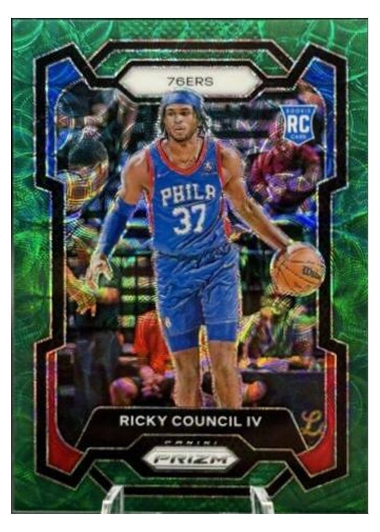 2023-24 Panini Prizm Base Set Ricky Council IV #294 card