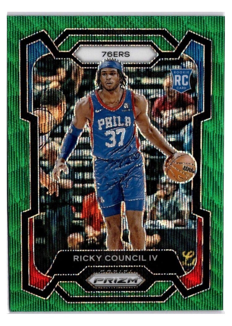 2023-24 Panini Prizm Base Set Ricky Council IV #294 card