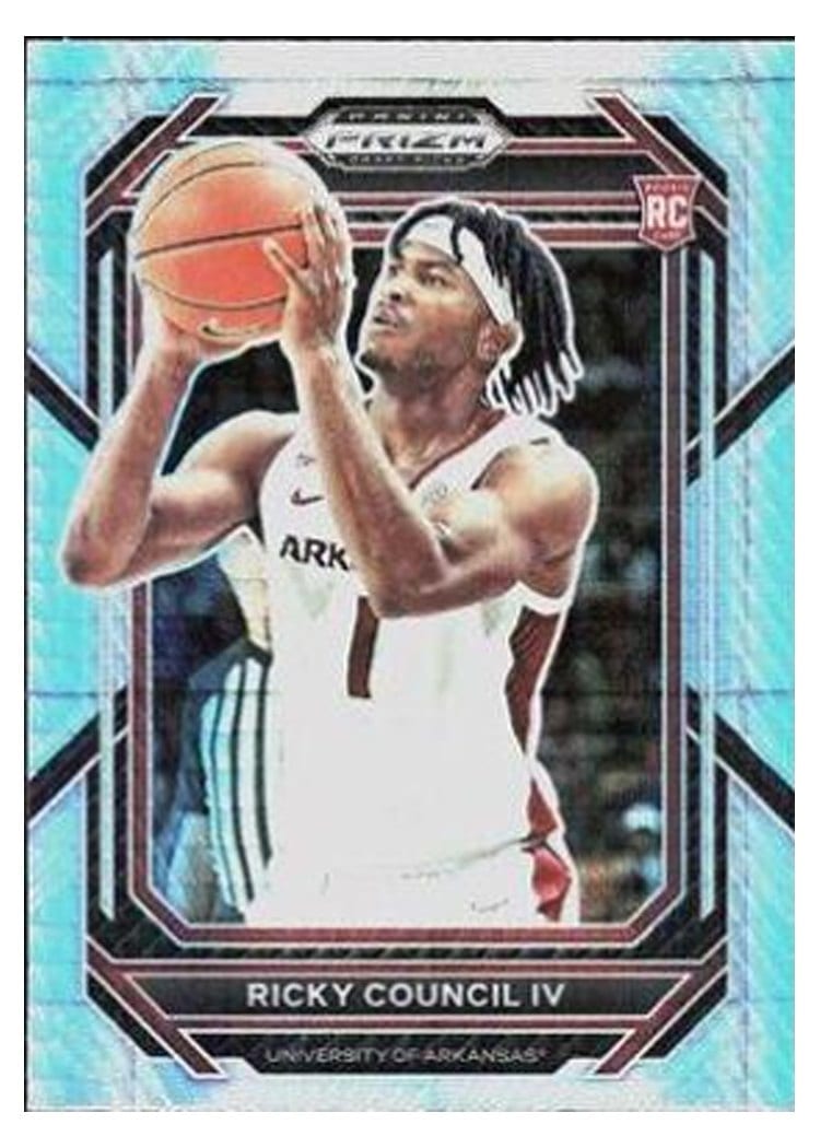 2023-24 Panini Prizm Base Set Ricky Council IV #294 card