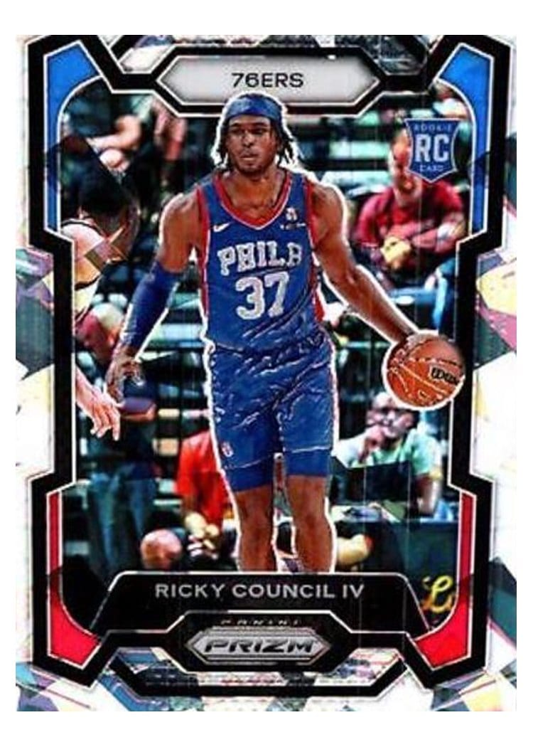 2023-24 Panini Prizm Base Set Ricky Council IV #294 card