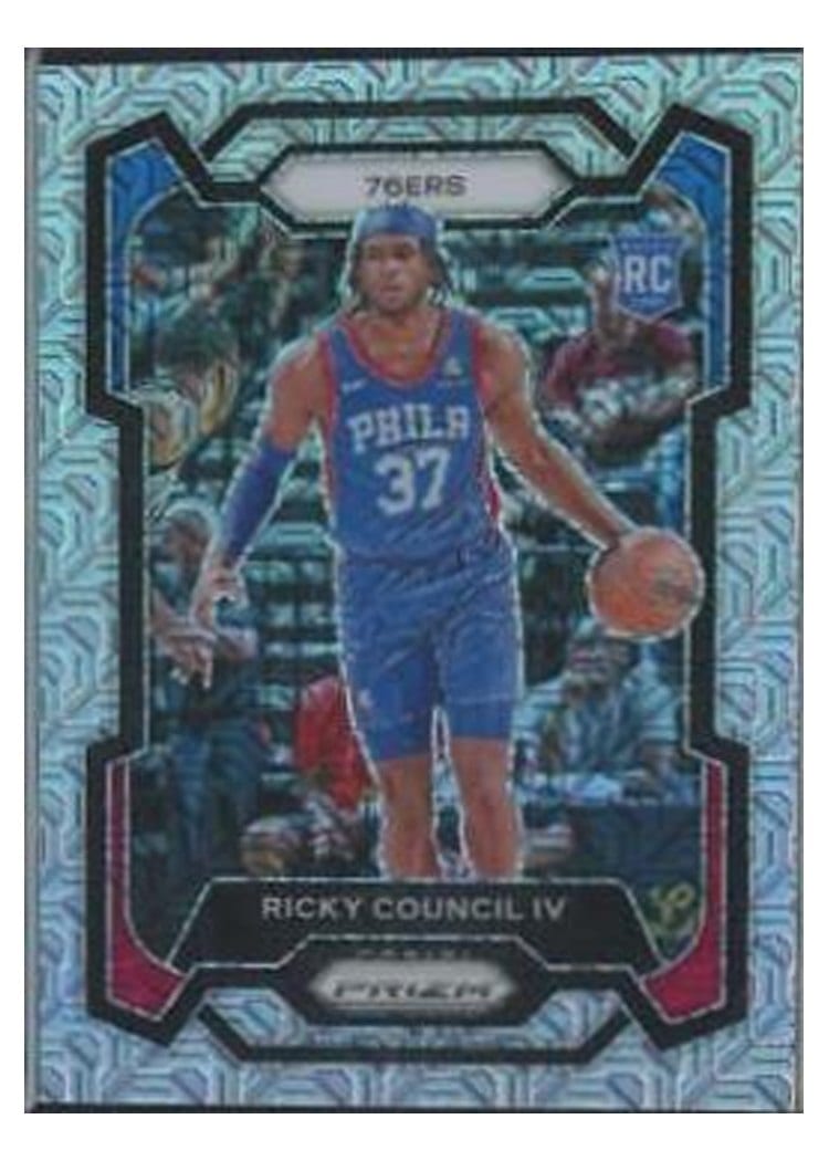 2023-24 Panini Prizm Base Set Ricky Council IV #294 card