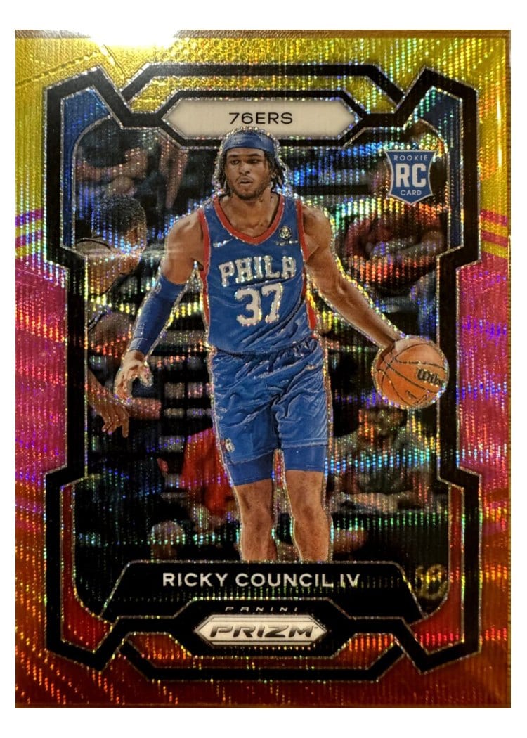 2023-24 Panini Prizm Base Set Ricky Council IV #294 card