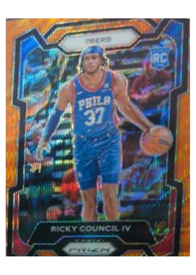 2023-24 Panini Prizm Base Set Ricky Council IV #294 card