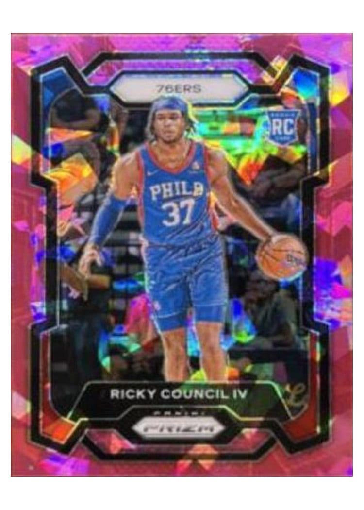 2023-24 Panini Prizm Base Set Ricky Council IV #294 card