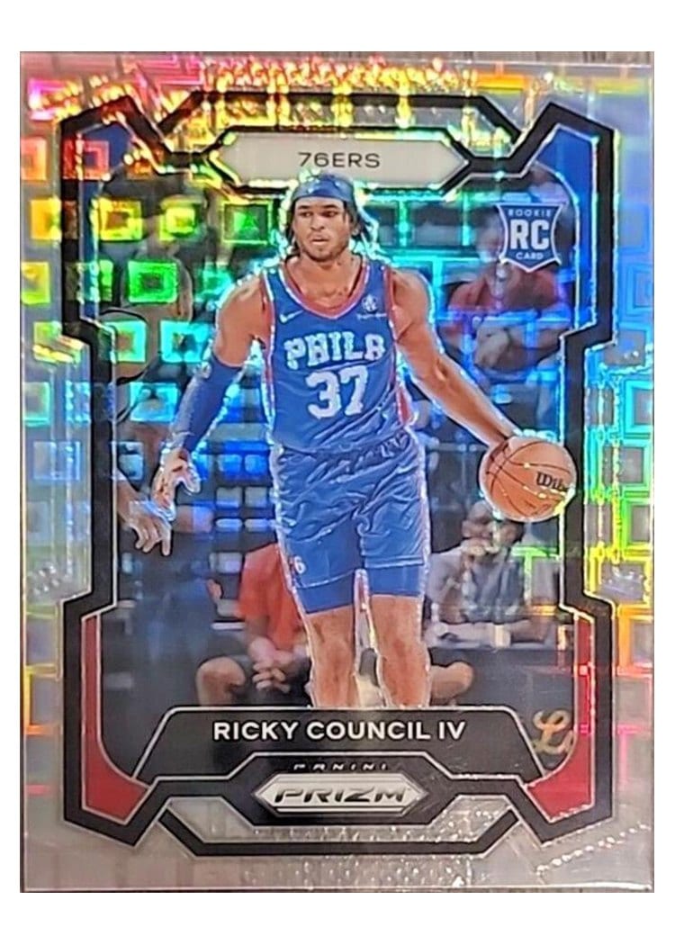 2023-24 Panini Prizm Base Set Ricky Council IV #294 card