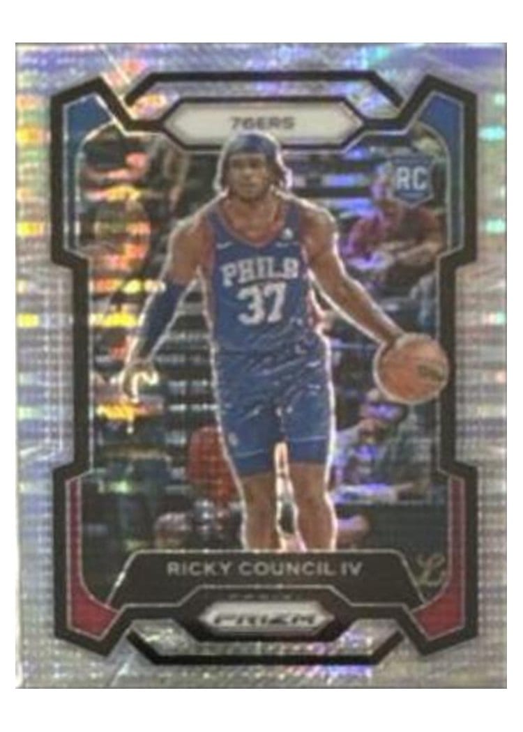 2023-24 Panini Prizm Base Set Ricky Council IV #294 card