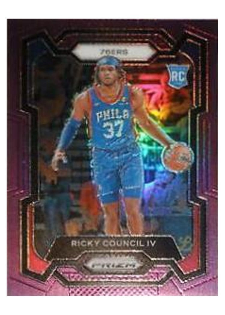 2023-24 Panini Prizm Base Set Ricky Council IV #294 card