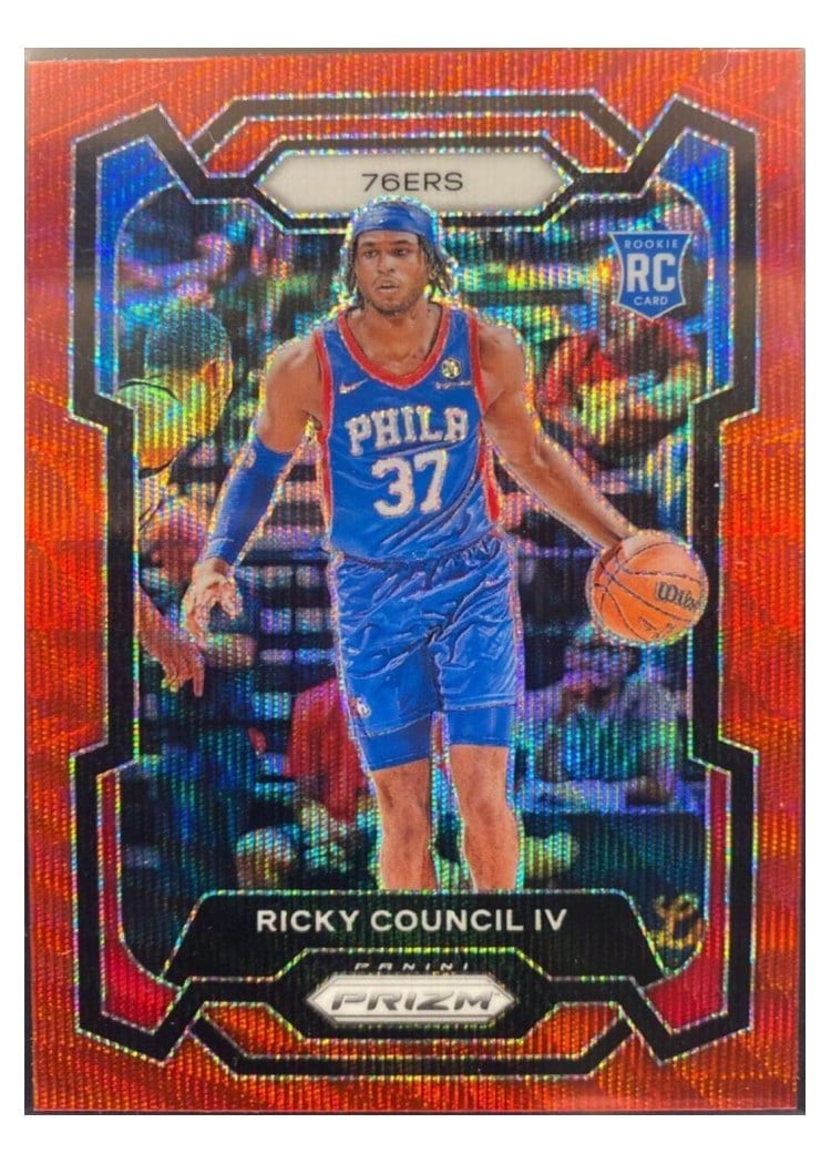 2023-24 Panini Prizm Base Set Ricky Council IV #294 card