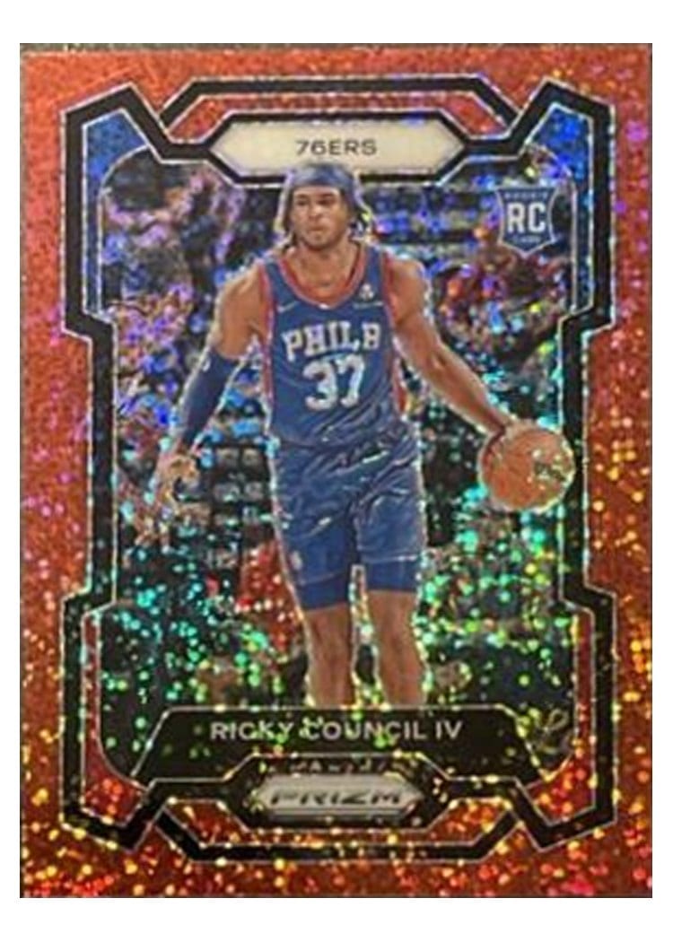 2023-24 Panini Prizm Base Set Ricky Council IV #294 card