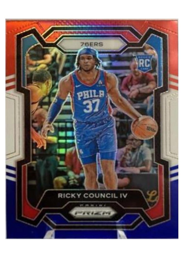 2023-24 Panini Prizm Base Set Ricky Council IV #294 card