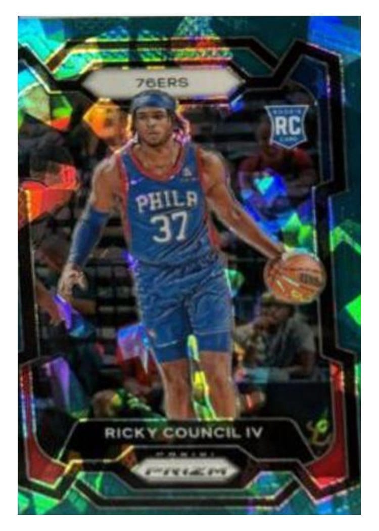 2023-24 Panini Prizm Base Set Ricky Council IV #294 card