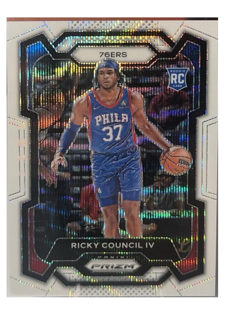 2023-24 Panini Prizm Base Set Ricky Council IV #294 card