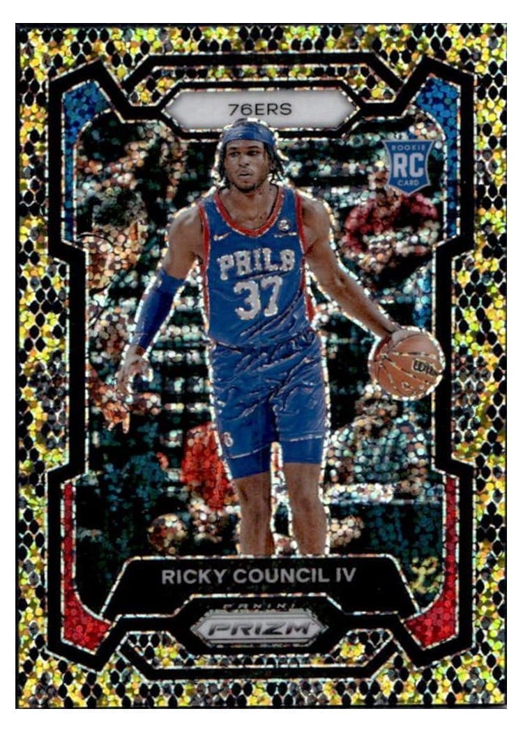 2023-24 Panini Prizm Base Set Ricky Council IV #294 card