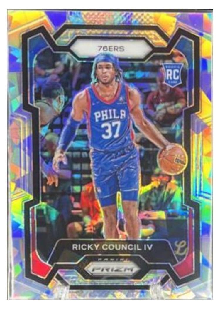 2023-24 Panini Prizm Base Set Ricky Council IV #294 card