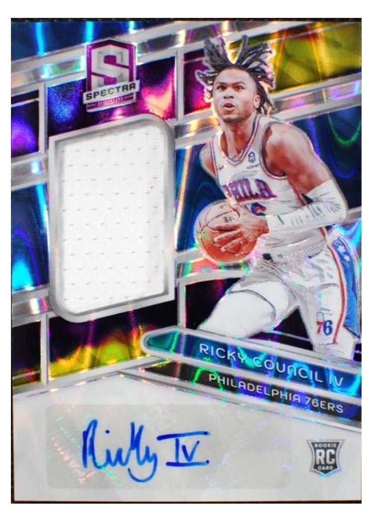 2023-24 Panini Spectra Base Set Ricky Council IV #208 card