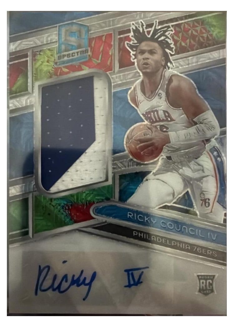 2023-24 Panini Spectra Base Set Ricky Council IV #208 card