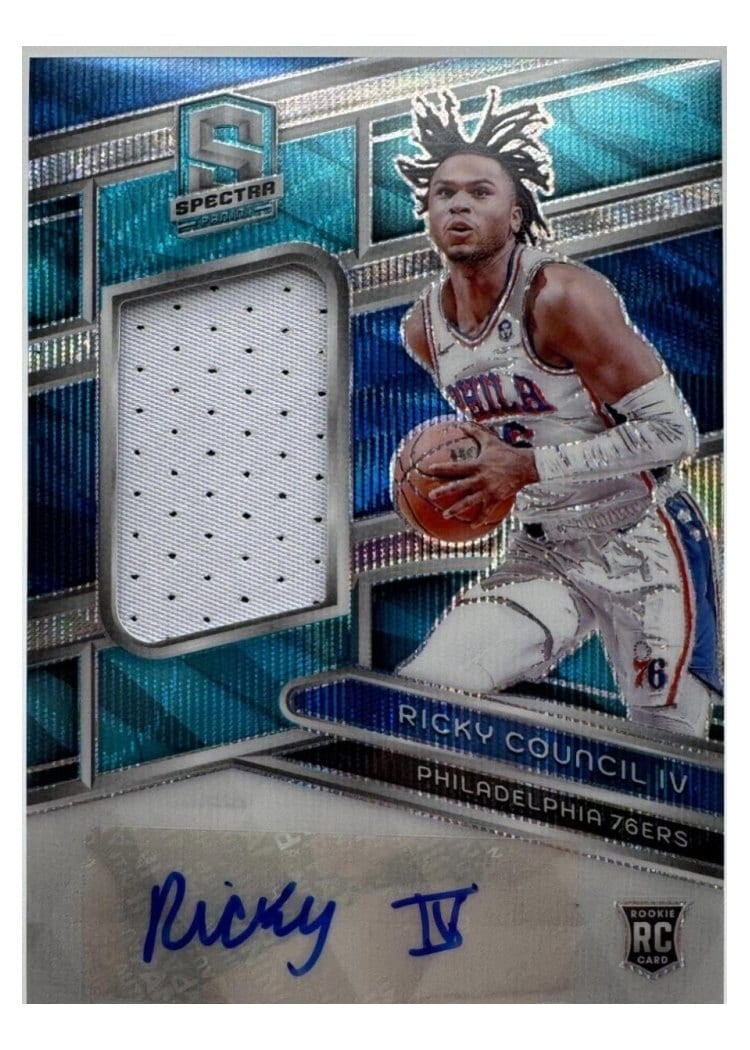 2023-24 Panini Spectra Base Set Ricky Council IV #208 card