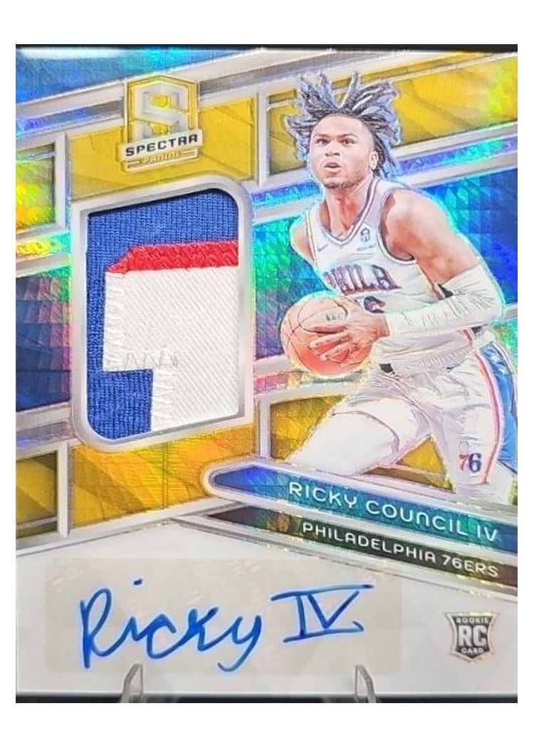2023-24 Panini Spectra Base Set Ricky Council IV #208 card