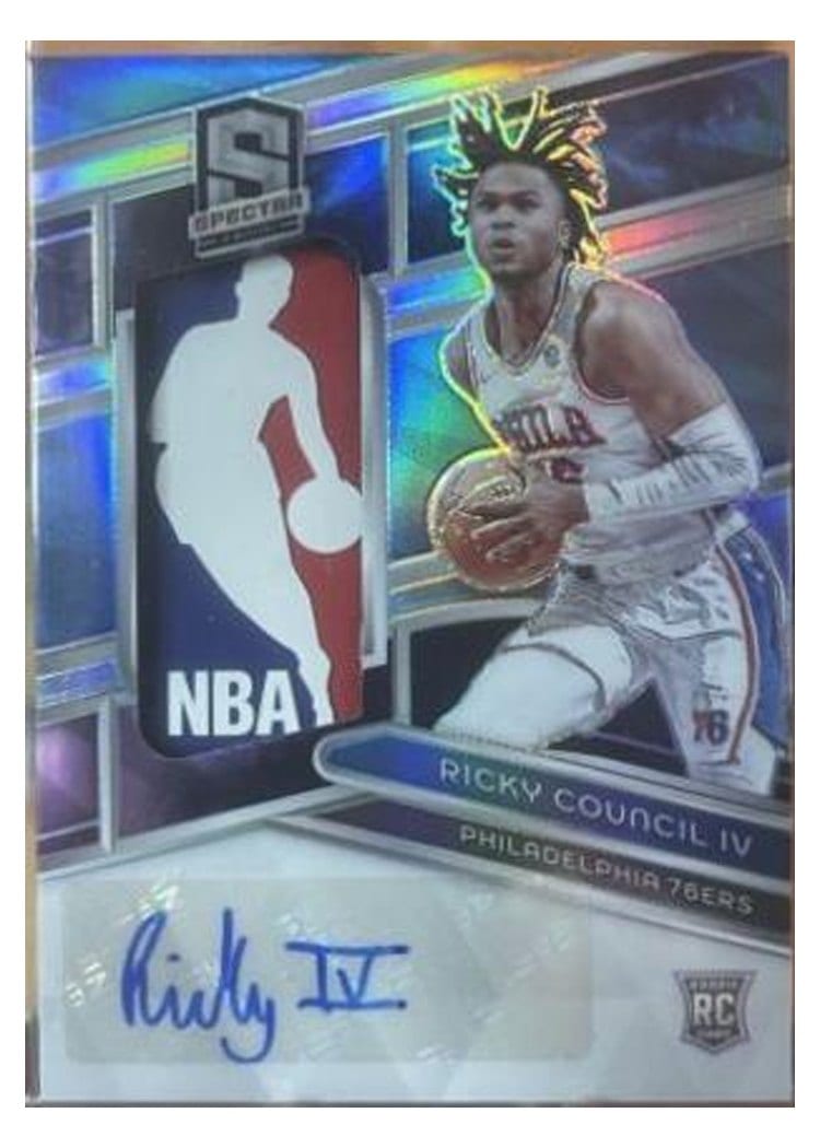 2023-24 Panini Spectra Base Set Ricky Council IV #208 card