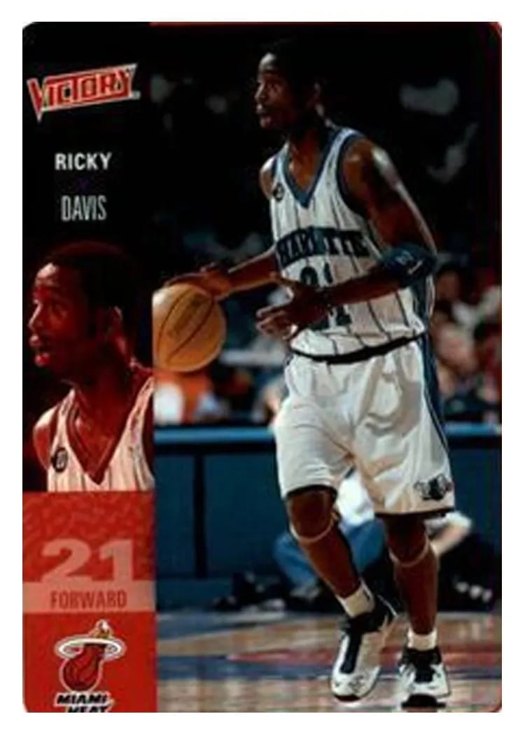 2000 Upper Deck Victory Ricky Davis #24 card