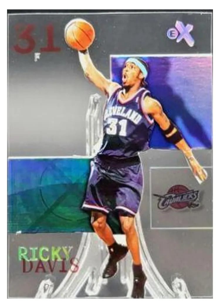 2003 Fleer E-X Ricky Davis #13 card