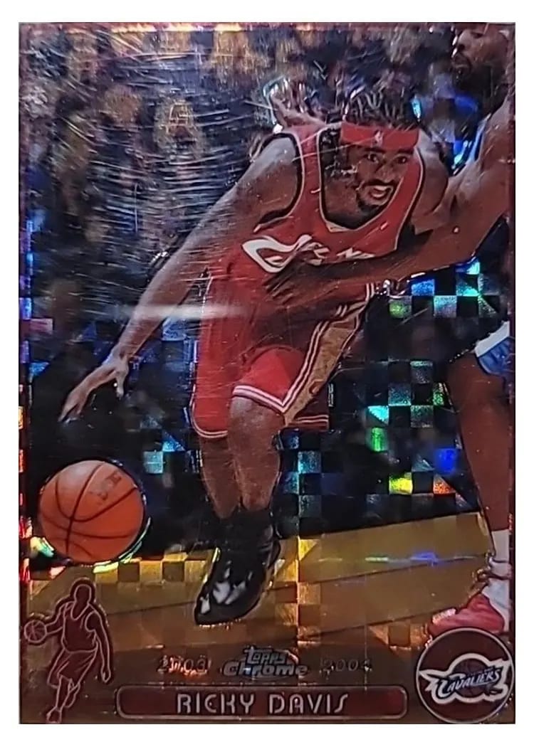 2003 Topps Chrome Ricky Davis #55 card