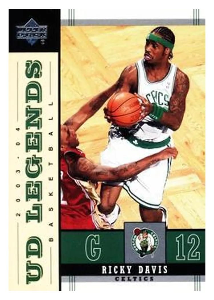 2003 Upper Deck Legends Ricky Davis #4 card