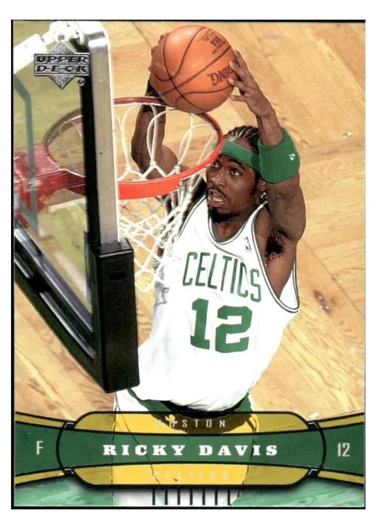 2004 Upper Deck Ricky Davis #7 card