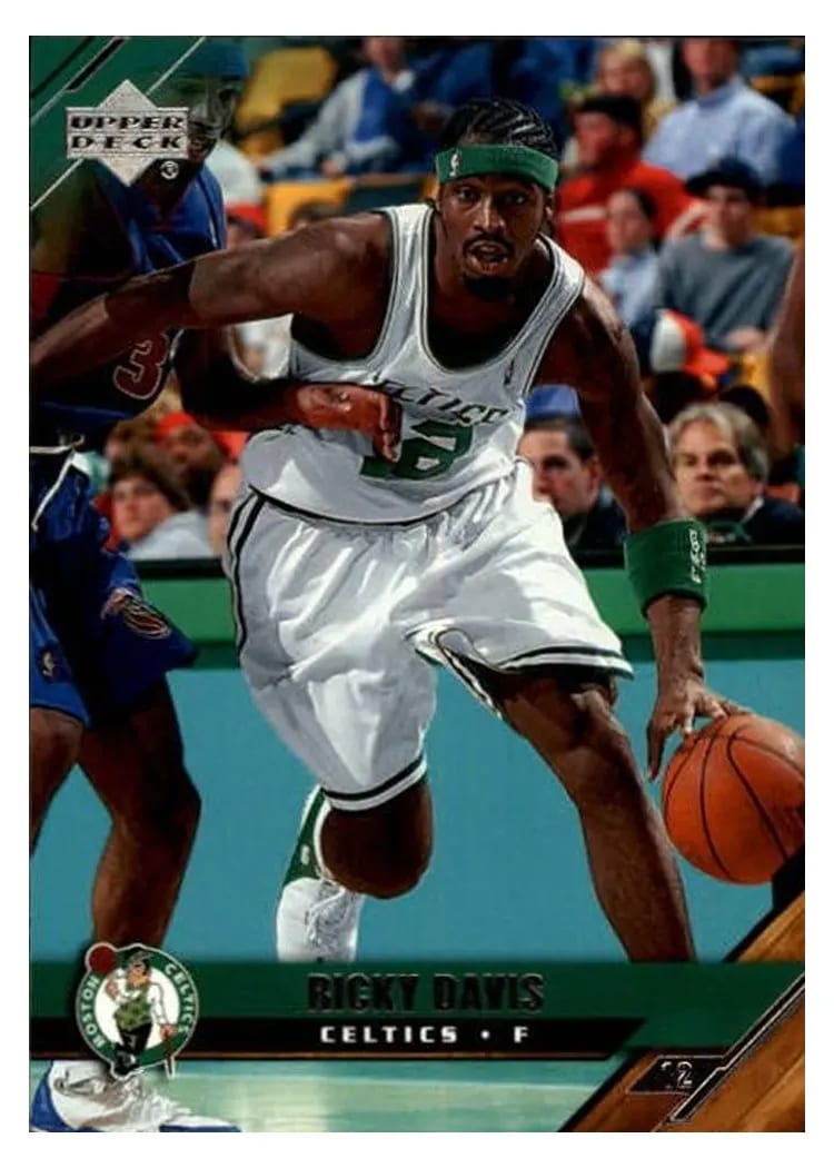 2005 Upper Deck Ricky Davis #12 card