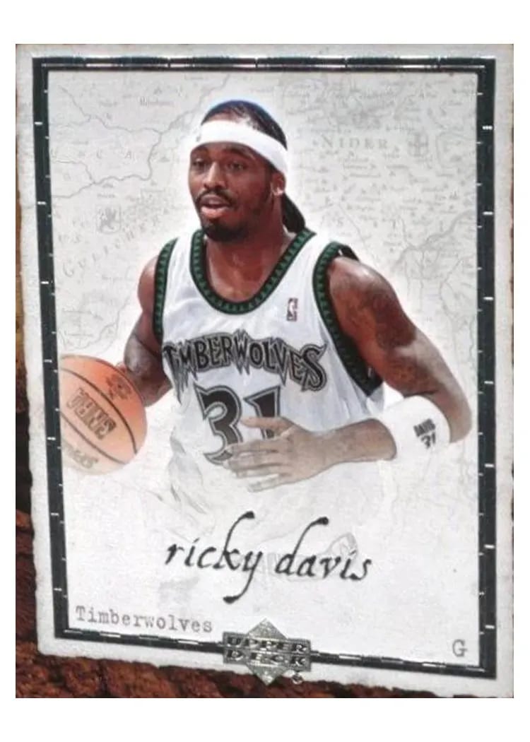 2007 Upper Deck Artifacts Ricky Davis #54 card