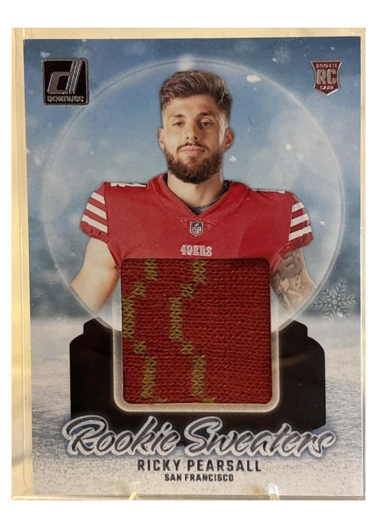 2024 Donruss Rookie Holiday Sweater Ricky Pearsall #RHS-RPA card