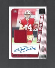 2024 Donruss Rookie Phenom Jersey Autographs Ricky Pearsall #RJA-RPE card