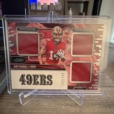 2024 Panini Absolute Rookie Premiere Materials Ricky Pearsall #RPM-RPL