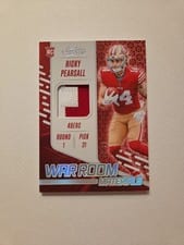 2024 Panini Absolute War Room Materials Ricky Pearsall #WRM-RPL card