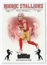 2024 Panini Contenders Rookie Stallions Ricky Pearsall #15 card