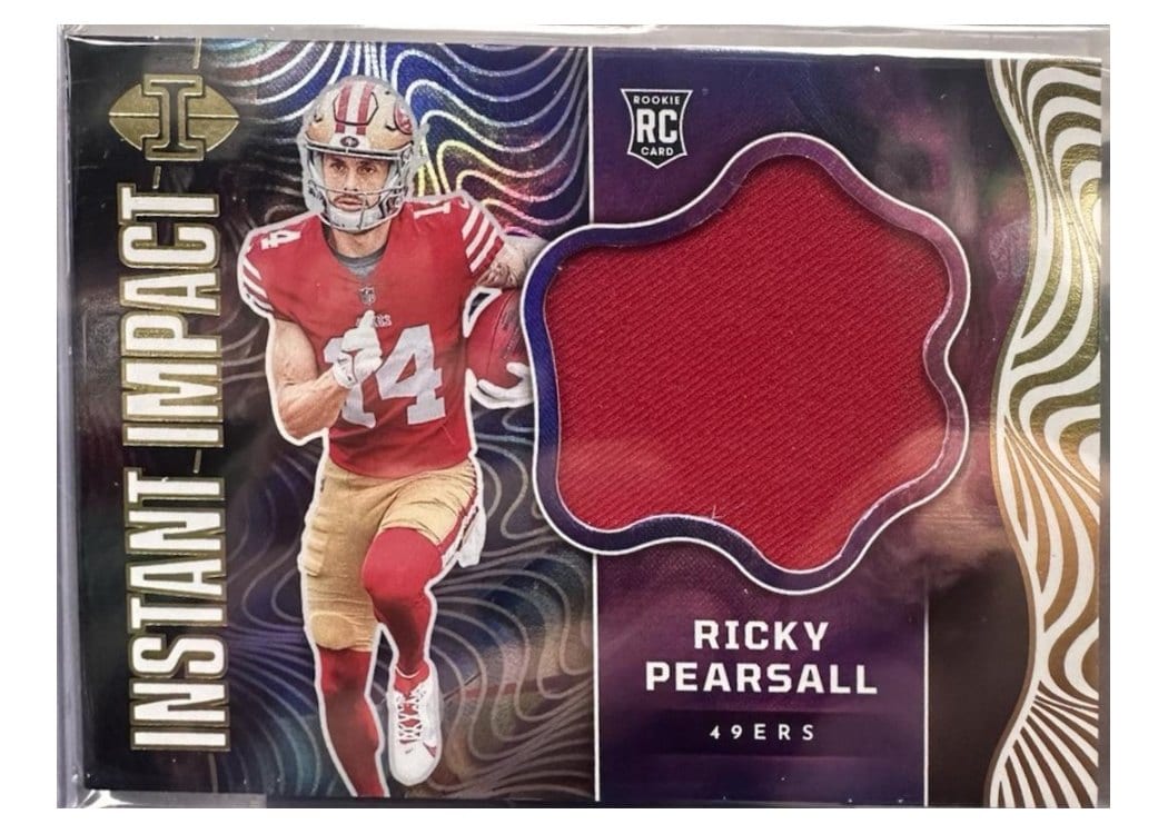 2024 Panini Illusions Instant Impact Relics Ricky Pearsall #14 card